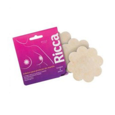 Adesivo Ricca Proteção dos Mamilos 3 Pares Ref.3274
