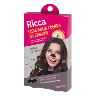 Fita Adesiva Preta P Retirar Cravos Ricc