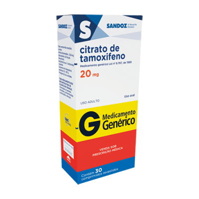 Tamoxifeno 20Mg 30Cpr Gen.sandoz