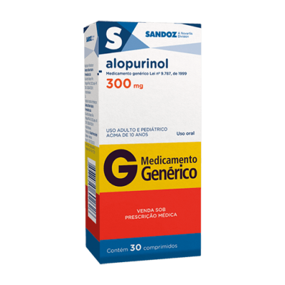 Alopurinol 300Mg 30Cpr Gen.sandoz