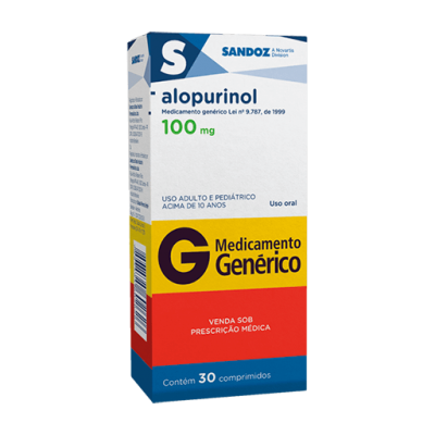 Alopurinol 100Mg 30Cpr Gen.sandoz