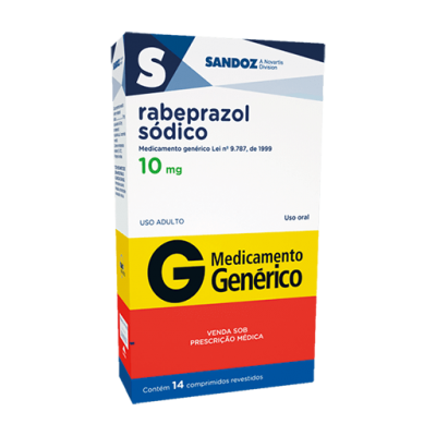 Rabeprazol Sodico 10Mg 14Cpr Gen.sandoz