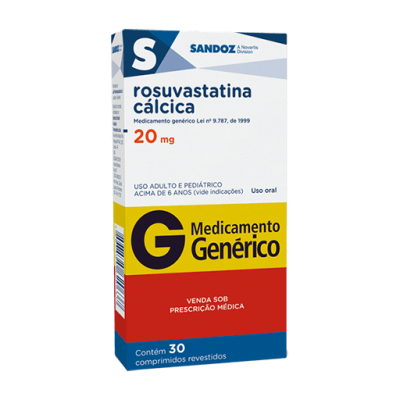 Rosuvastatina 20Mg 30Cpr Gen.sandoz