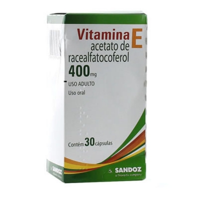 Vitamina e 400Mg Sandoz 30Cps