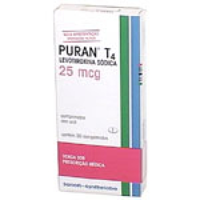 Puran T4 25Mcg 30Cpr