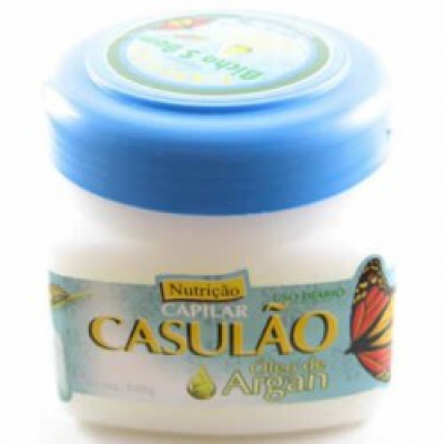 Creme de Tratamento Casulão Bicho Da Seda Óleo de Argan 950M