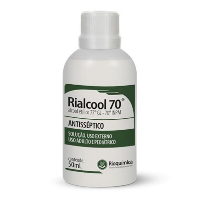 Riálcool 70% Rioquimica 50ML