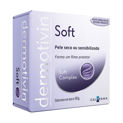 Dermotivin Soft Sabonete 90G