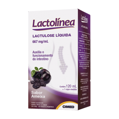 Lactolinea 667Mg/ml Xpe Ameixa 120ML