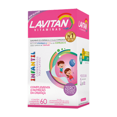 Lavitan Kids Tutti-Frutti 60Cpr