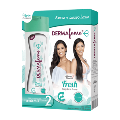 Dermafeme Kit Fresh 200ML 2Un
