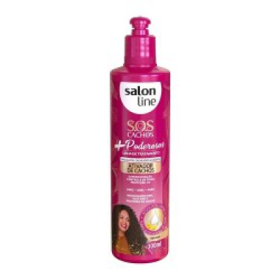 Ativador de Cachos Salon Line Sos+Poderosos 300ML