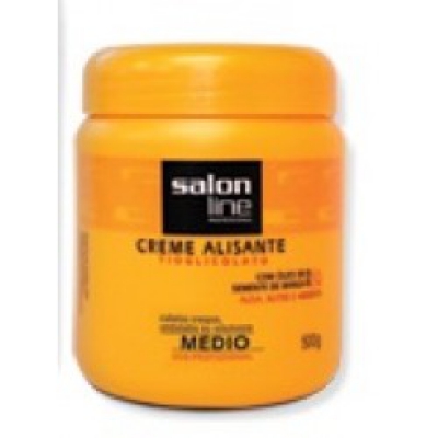 Creme Alisante Salon Line Manga Medio 500G Tioglicolato