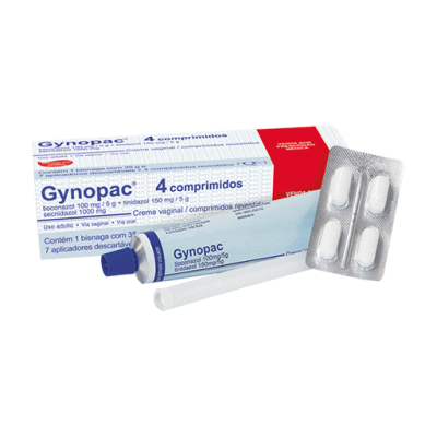 Gynopac Creme Vaginal 35G 7 Aplicadores + 4Cpr