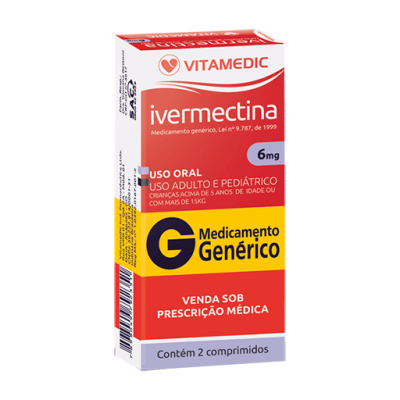 Ivermectina 6Mg 2Cpr Gen.vitamedic