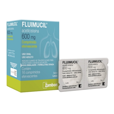 Fluimucil 600Mg 16Cpr Eferv