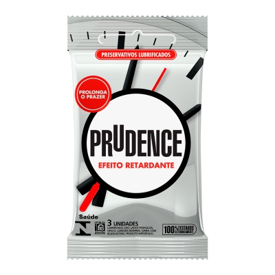 Preservativo Prudence Efeito Retardante 3Un