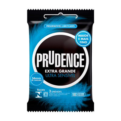 Preservativo Prudence Extra G Ultra Sensível 3Un