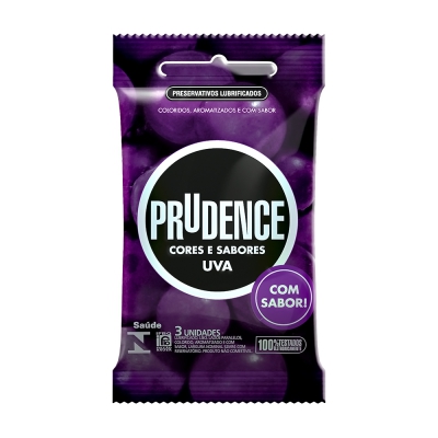 Preservativo Prudence Aroma Uva 3Un