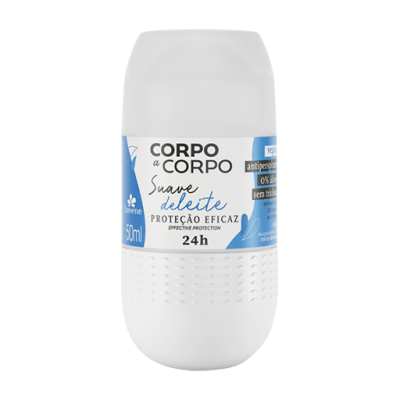 Desodorante Davene F Roll-On Corpo A Corpo Suave 50ML