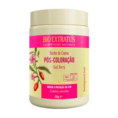 Banho de Creme Bio Extratus Pós Coloração 250G