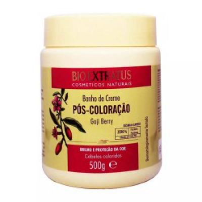 Banho de Creme Bio Extratus Pós Coloração 500G
