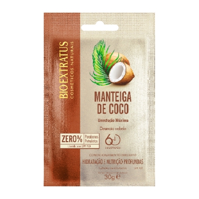 Tratamento de Choque Bio Extratus Umectante Coco 30G