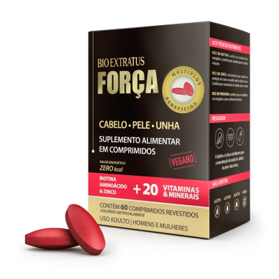 Suplemento Bio Extratus Força 60Cpr