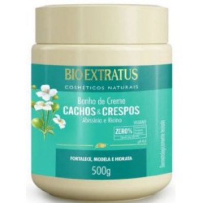 Banho de Creme Bio Extratus Cachos e Crespos 500G