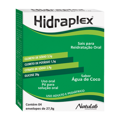 Hidraplex Po Agua de Coco 4Un