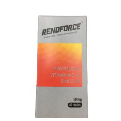 Renoforce Propolis+Vit C+Zinco 60Cps Oit