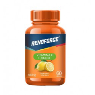 Renoforce Vitamina C+Zinco 60Cps Oito