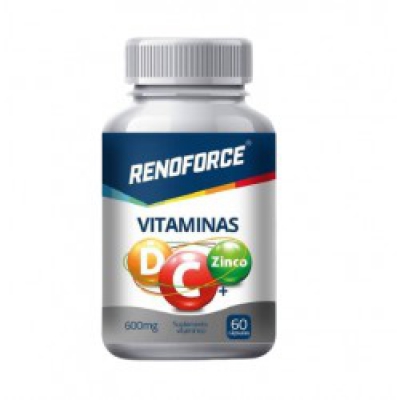 Renoforce Vit.c D Zinco 60Cp