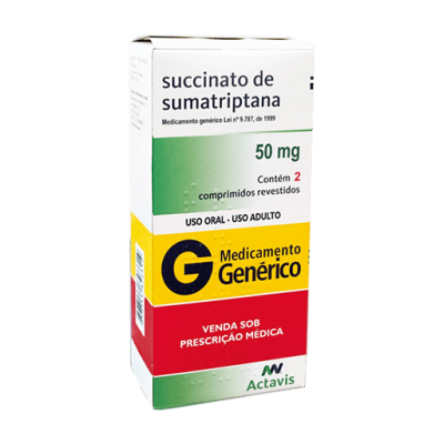 Sumatriptana 50Mg 2Cpr Gen.biolab