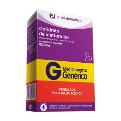 Fp.metformina 850Mg 30Cpr Gen.prati