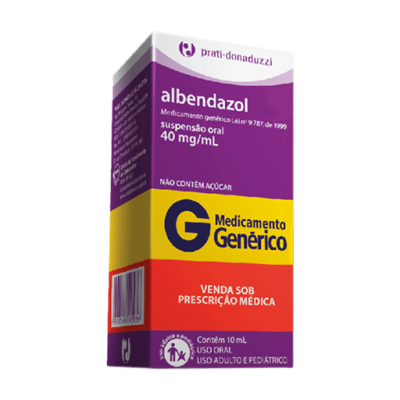 Albendazol 40Mg/ml Susp Oral 10ML Gen.prati