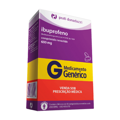 Ibuprofeno 600Mg 20Cpr Gen.prati