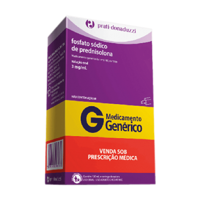 Prednisolona 3Mg/ml Sol Oral 100ML Gen.prati