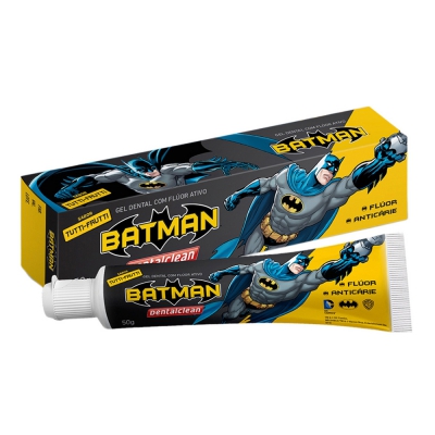 Creme Dental Dental Clean Batmam 50G