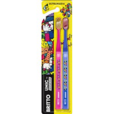 Escova Dental Dental Clean Unic Britto 2Un Macia