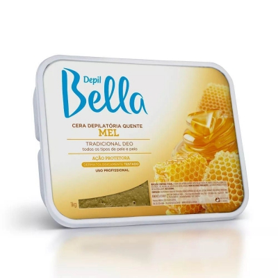 Cera Depilatória Depil Bella Mel 1KG