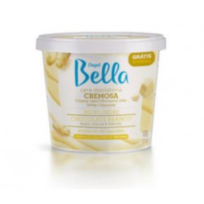 Cera Depilatória Depil Bella Micro Chocolate Branco 100G