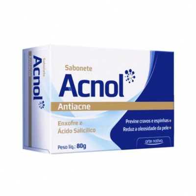 Sabonete Acnol Anti-Acne Enxofre 80G