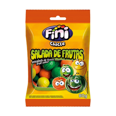 Chiclete Fini Salada de Frutas 80G