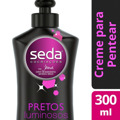 Creme de Pentear Seda Pretos Luminosos 300ML