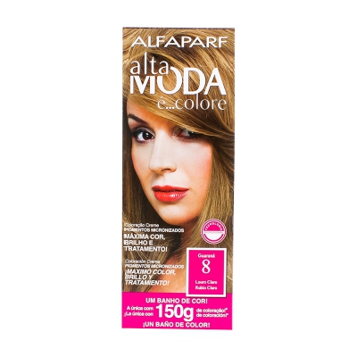 Tintura Alta Moda 8.0 Guaraná 150G