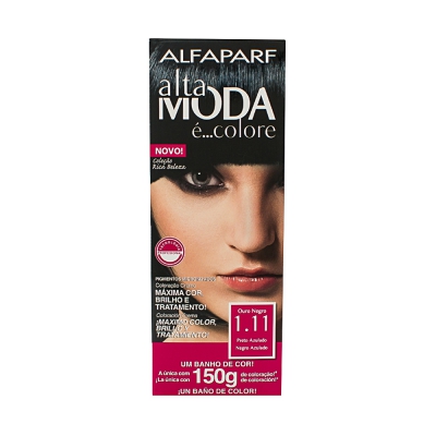 Tintura Alta Moda 1.11 Preto Azulado 150G