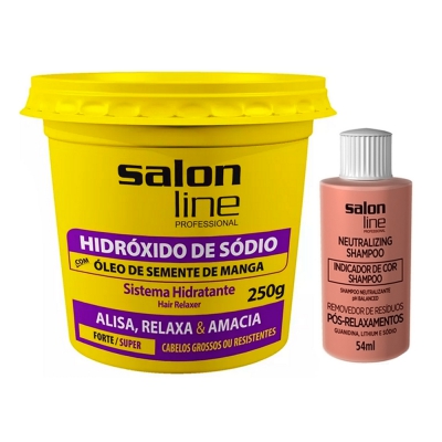 Hidróxido de Sódio Salon Line Manga Super 250G