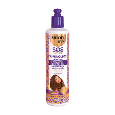 Ativador de Cachos Salon Line Sos Reduz Volume 300ML