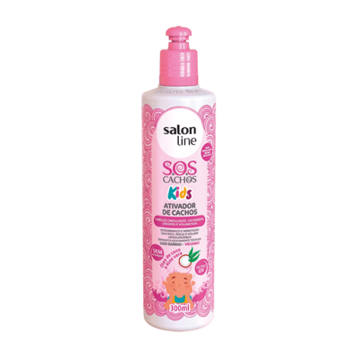 Ativador de Cachos Salon Line Sos Kids 300ML